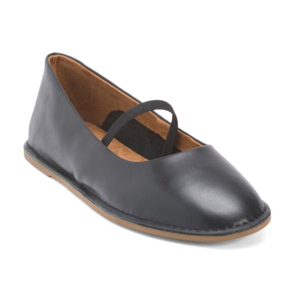 NEW KELSI DAGGER Leather Harper Ballet Flats in black for women 825 4m2 - Picture 4 of 7